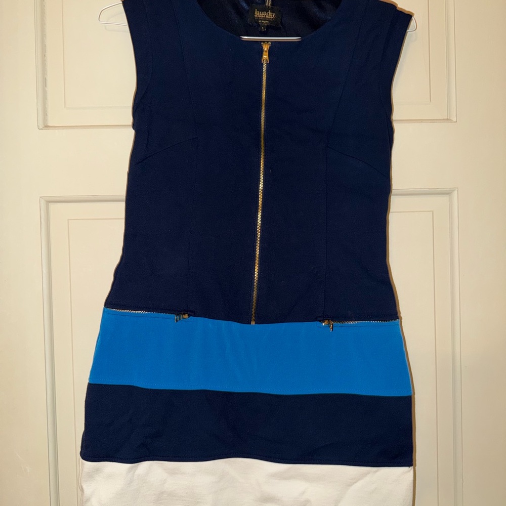Striped Laundry by Shelli Segal Sleeveless Dress